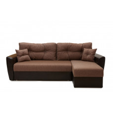 Угловой диван "Амстердам" коричневый