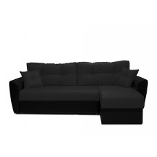 Угловой диван "Амстердам" черный